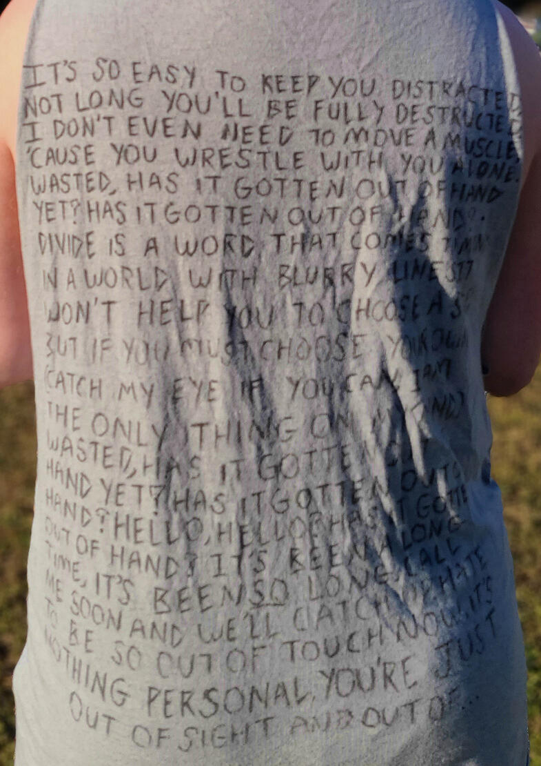 As Cities Burn 2020 AD Tank - Back