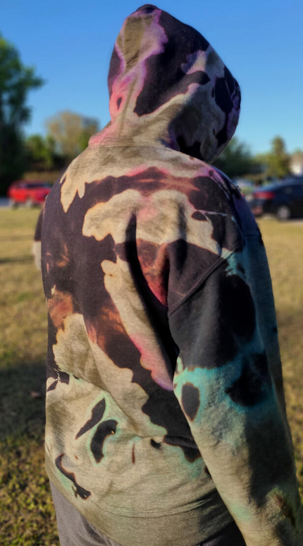 Galaxy Hoodie - Back/Left 3/4